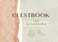 Algopix Similar Product 4 - Guestbook for rentals  Libro degli