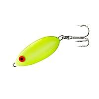 Algopix Similar Product 10 - Bomber Slab Spoon Lure Flourescent