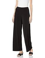 Algopix Similar Product 7 - AGB Womens Soft Knit Palazzo Wide Leg