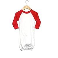 Algopix Similar Product 1 - Laughing Giraffe Raglan Baseball Baby