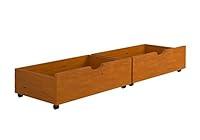 Algopix Similar Product 9 - Donco Kids 505H Dual Under Bed Drawer