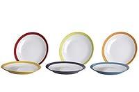 Algopix Similar Product 18 - Klikel 8 White Dinner Plates 