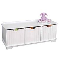 Algopix Similar Product 17 - KidKraft Nantucket Wooden Storage Bench