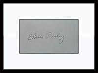Algopix Similar Product 18 - Framed Elvis Presley Authentic