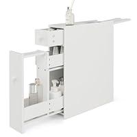 Algopix Similar Product 4 - Tangkula Slim Storage Cabinet Free