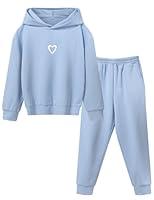 Algopix Similar Product 11 - LecGee Kid Girl Clothes Two Piece Set