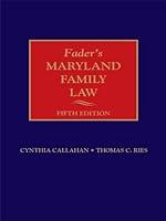 Algopix Similar Product 14 - Fader's Maryland Family Law