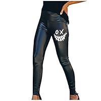 Algopix Similar Product 3 - Womens Halloween Letter Print Pants