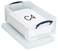 Algopix Similar Product 11 - Really Useful Box 12 Litre, Clear