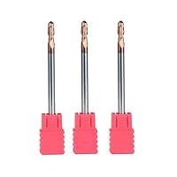 Algopix Similar Product 10 - BONYTOOL 3 Pieces End Mill Bit Ball