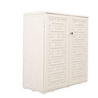 Algopix Similar Product 11 - Horti Cubic Resin Storage Cabinet with