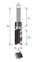 Algopix Similar Product 13 - ENT 11654 Trimming Cutter TC Shank C