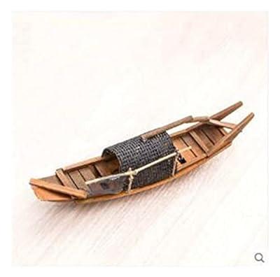 Best Deal for LSXUE Model Sailboat 15/25cm Boat Toys Modeling Handmade