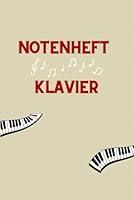 Algopix Similar Product 5 - Notenheft Klavier Schreibe deine Noten