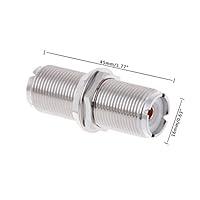 Algopix Similar Product 18 - JUNESUN UHF SO239 Female to Female Jack