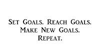 Algopix Similar Product 11 - CMI427 Set Goals Reach Goals Make New