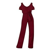 Algopix Similar Product 1 - V Neck Jumpsuits For Women Square