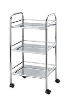 Algopix Similar Product 10 - WENKO Storage 3 Tier Rolling Utility