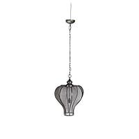 Algopix Similar Product 11 - AB Home Metal Black Chandelier