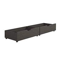 Algopix Similar Product 11 - Donco Kids Dual Under Bed Drawer One