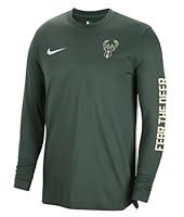 Algopix Similar Product 8 - Nike Mens NBA DriFIT Long Sleeve