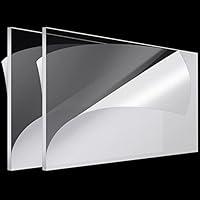 Algopix Similar Product 10 - Roowest 2 Pcs Clear Acrylic Sheet