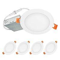 Algopix Similar Product 10 - LUXTER 6 inch UltraThin Round LED