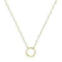 Algopix Similar Product 1 - Fettero Moon Gold Pendant Necklace for