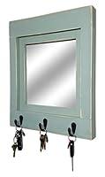 Algopix Similar Product 17 - Quakertown Farmhouse Mirror With Hooks