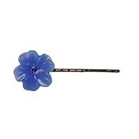 Algopix Similar Product 14 - di Prima Milky Flower Bobby Pin, Navy