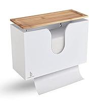 Algopix Similar Product 15 - Cozee Bay Bamboo Paper Towel Dispenser