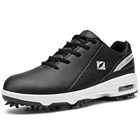 Algopix Similar Product 1 - FENLERN Womens Golf Shoes Spiked