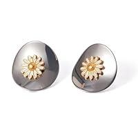 Algopix Similar Product 15 - Youzealou Daisy Flower Round Curved