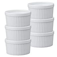 Algopix Similar Product 7 - HIC Ramekins Fine White Porcelain