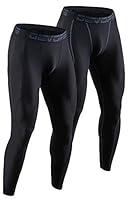 Algopix Similar Product 6 - DEVOPS 2 Pack Mens Compression Pants