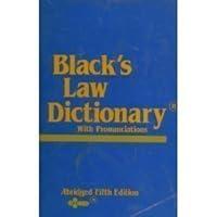 Algopix Similar Product 1 - Blacks Law Dictionary Abridged Fifth