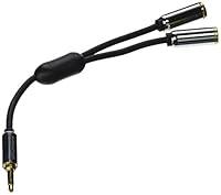 Algopix Similar Product 4 - Monoprice 6Inch 35mm Stereo Splitter
