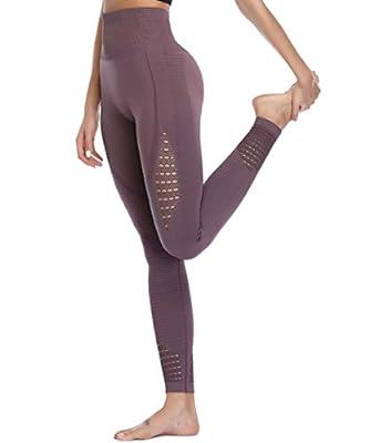 COMFREE Womens Yoga Pants Tummy Control Tights Butt Lifter Casual Gym  Leggings High Waisted Workout Pants 