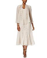 Algopix Similar Product 18 - RM Richards Womens Beaded Chiffon