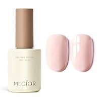 Algopix Similar Product 8 - MEGIOR Gel Nail Polish 15ML Nude Pink