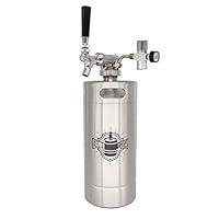 Algopix Similar Product 18 - Keg Smiths 128 oz Portable Draft Keg