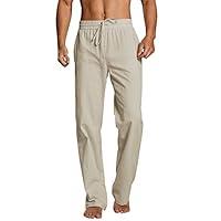 Algopix Similar Product 18 - Mens Casual Linen Pants Lightweight