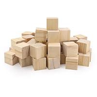 Algopix Similar Product 2 - 50Pcs baby wooden blocks 08in20mm