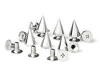 Algopix Similar Product 11 - Bastex 205pcs Studs and Spikes Metal