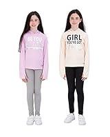Algopix Similar Product 8 - Hind 4Piece Girls Athletic Leggings