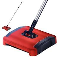 Algopix Similar Product 5 - Carpet Sweeper Manual 3 Rolling Brushes