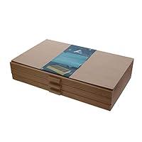 Algopix Similar Product 15 - 3 Drawer Wood Pastel Storage Box 1534
