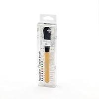 Algopix Similar Product 15 - Bamboo Foundation  Cheek Brush Earth