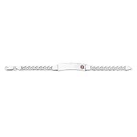 Algopix Similar Product 3 - Sterling Silver Medical ID Curb Link