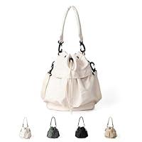 Algopix Similar Product 17 - BAKLUCK Drawstring Bucket Bag